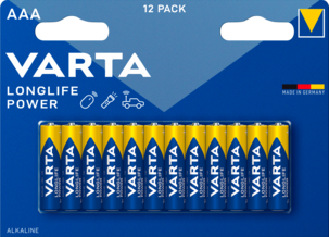 VARTA Longlife Power alkaliskt batteri, AAA/LR03