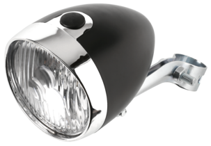 Cykellampa fram retro LED 16 lm, Asaklitt