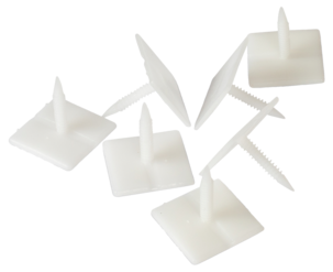 Drybox festeplugg plast, 100-pakning