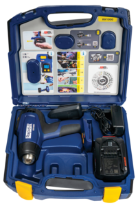 Rapid RX1000 liten värmepistol 18 V, med batteri