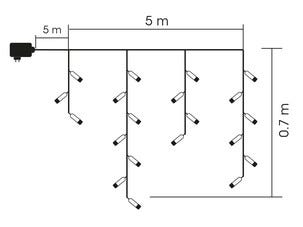 Istappsslinga kallvit LED, Northlight, påbyggnadsbar