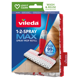 Vileda 1-2-Spray Max mopp refill