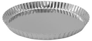 Paiform på 30 cm, rustfritt stål