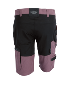 Arbetsshorts stretch dam, plommon