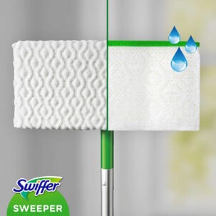 Swiffer Sweeper Startkit mopp och golvdukar, rosa