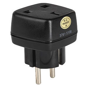 Reseadapter, UK to Europe