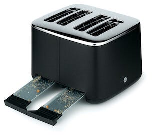 Wilfa Family brödrost 4 skivor, 1600 W