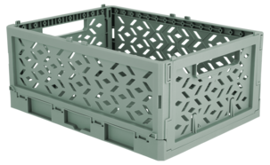 Klappboks av resirkulert plast, large 33 x 24,5 x 13,8 cm