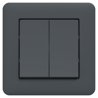 Schneider Exxact kronevender, innfelt, antrasitt