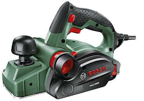 Bosch PHO 2000 elektrisk høvel med høvelskjær, 680 W