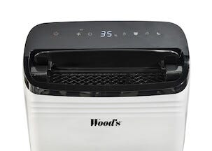 Woods MDK21 luftavfukter med støvfilter, 70 m²