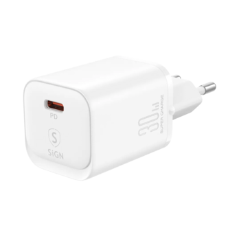 SiGN USB-C PD USB-C snabbladdare, 30 W