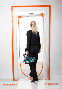 Pölysuojus oveen 2,15 x 1,20 m