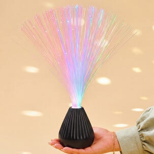 Färgskiftande fiberoptisk lampa USB, RGB, Northlight