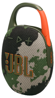 JBL Clip 5 portabel høyttaler med karabinkrok