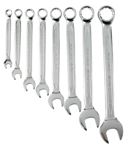 Fastnøkler, 8 deler