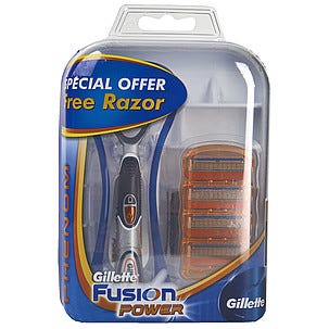 Barberhøvel, Gillette Fusion Power Phenom