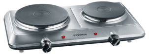 Severin DK 1014 kokplatta dubbel