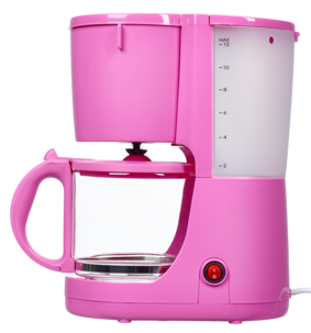 Enkel kaffebryggare med en knapp