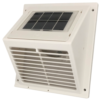 Sunwind MiniVent solventilator med integrert solpanel