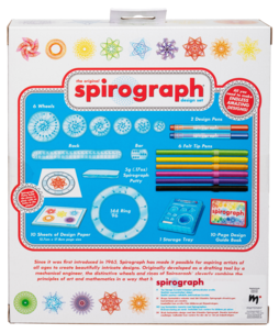 Spirograph Piirustussetti lapsille geometriset kuviot, yli 8-v.