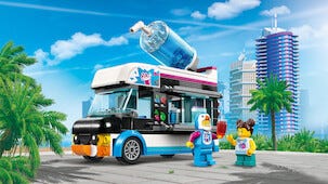 LEGO City Slushbil med pingvin 60384,från 5 år