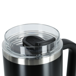 Stor termosmugg med sugrör, 1,2 liter