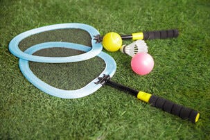 Badminton for barn