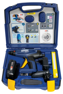 Rapid BGX500 batteridrevet limpistol 18 V, med batteri