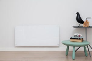 Mill MB900DN Varmeovn med glassfront, 900 W, 230 V