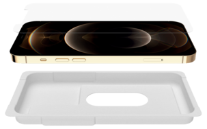 Skärmskydd iPhone 12 Pro Max, Belkin Tempered Glass Anti-Microbial