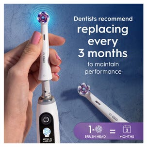 Oral-B iO Radiant White børstehoder 3-pakning