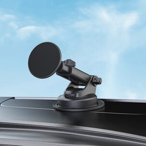 Magnetisk mobilholder til bil med sugekopp