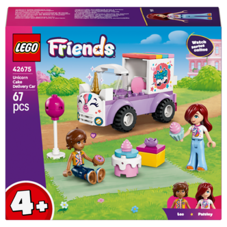 LEGO Friends Yksisarviskakkuauto 42675, yli 4-vuotiaille