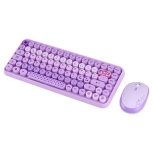 Exibel trådløst tastatur og mus, sett for barn