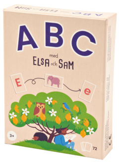 ABC med Elsa och Sam bokstavsspel, från 3 år