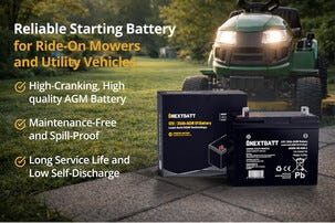 AGM-batteri 12 V 25 Ah U1
