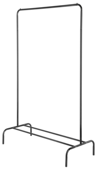 Klädställning med skohylla, 99 x 44 x 154 cm