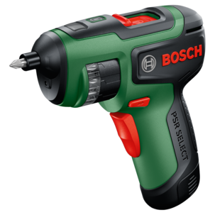 Bosch PSR Select drill 4 V med bits, 1 batteri