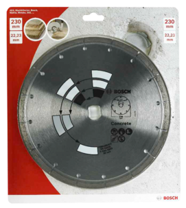 Bosch diamantkappeskive for betong, 230 mm
