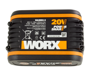 Batteri 20 V/4,0 Ah Worx WA3644