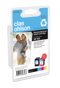 Mustekasetti täytetty HP 300 XL, Clas Ohlson