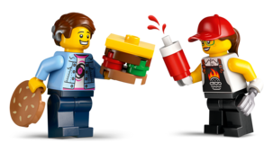LEGO City Hamburgerbil 60404, från 5 år
