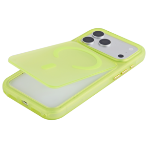 Exibel Swap 2-i-1 mobildeksel for iPhone 18 Pro / iPhone 17 Pro, gul