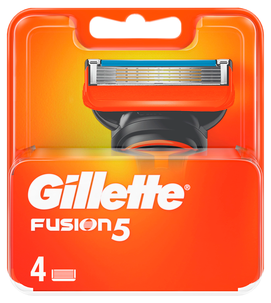 Gillette Fusion barberblader, 4-pack