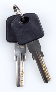 Wirelås med nøkkel Asaklitt