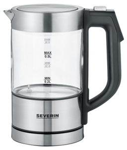 Severin vattenkokare i glas 0,5 l, WK3458