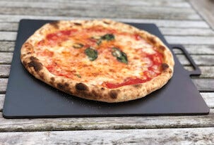 Pizzateräs / Paistoteräs 37 x 33 cm, Kockums Jernverk