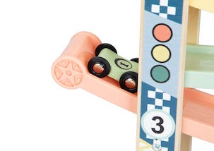 Autorata ja autot puuta, yli 18 kk:n ikäisille