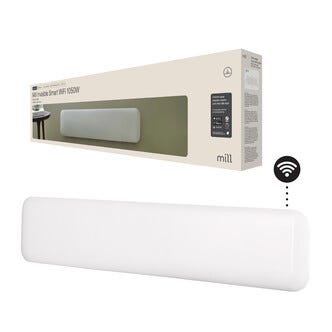 Mill Invisible Smart WiFi element Gen. 4, vit, 1050 W